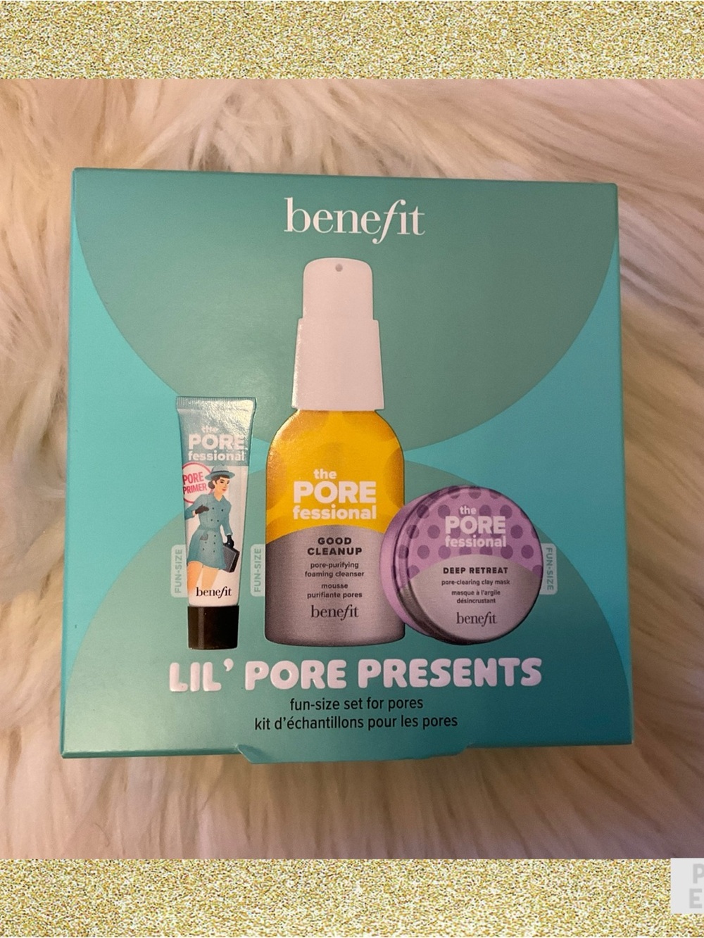 Benefit Lil’ Pore Presents Fun-Size Set for Pores - New in Box
